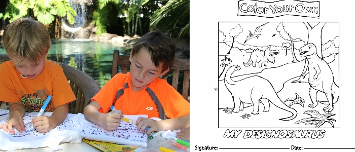 Color Your Own Mountain Themed Kids T-Shirts